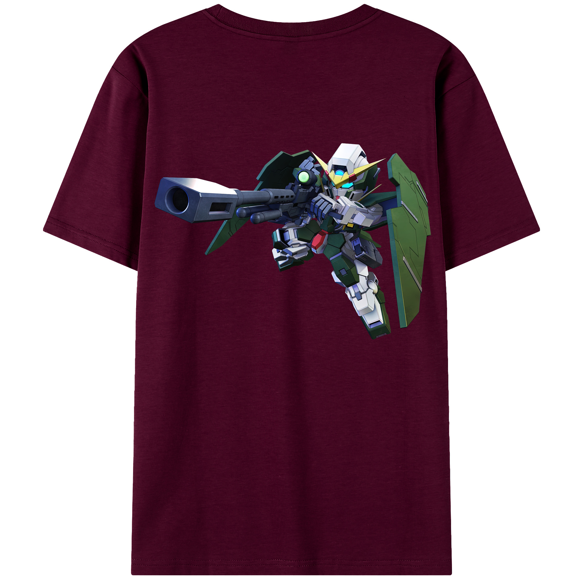 （画像用） 機動戦士ガンダム Mobile Suit Gundam レディース半袖Tシャツ(バックプリント)